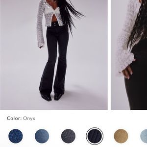 We the free Jayde high waisted flares free people